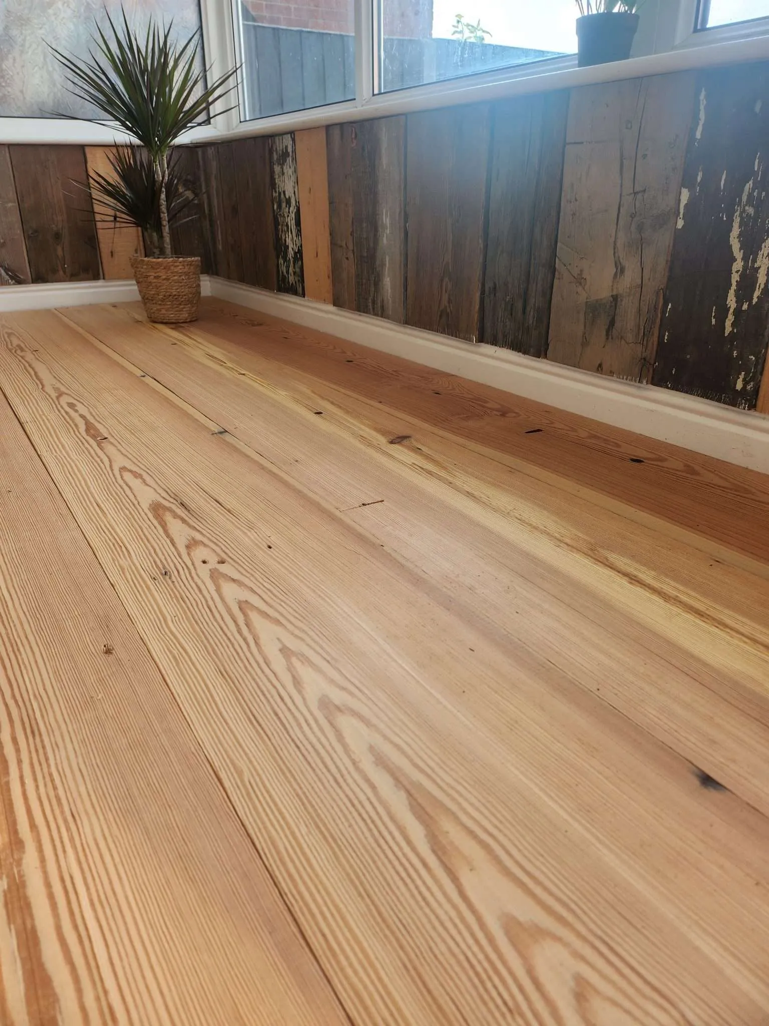 Pitch Pine Floorboards