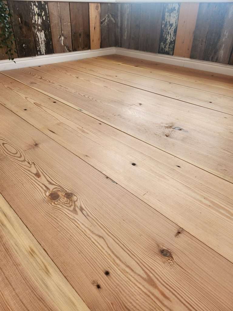 Pitch Pine Floorboards