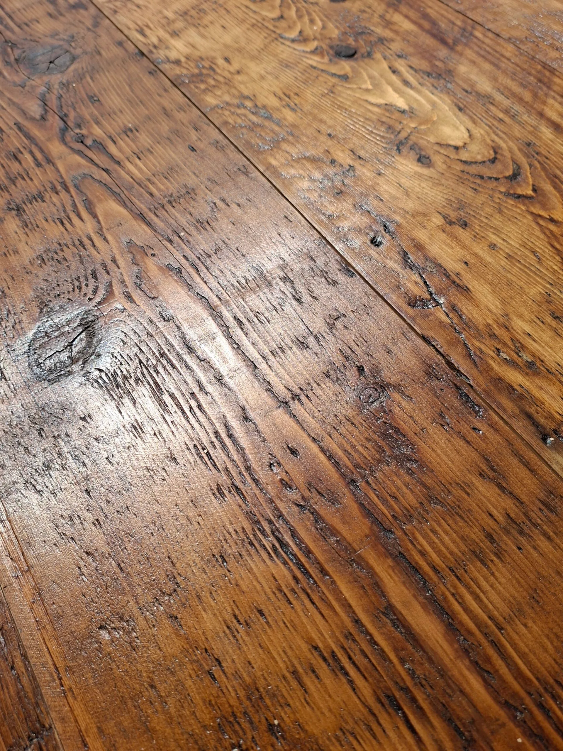 Rustic Floorboards, Waxed & Buffed - Image 8