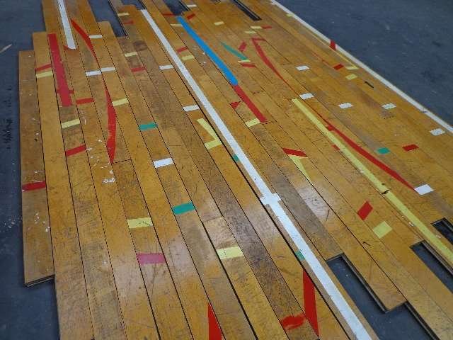 Reclaimed discount gym flooring