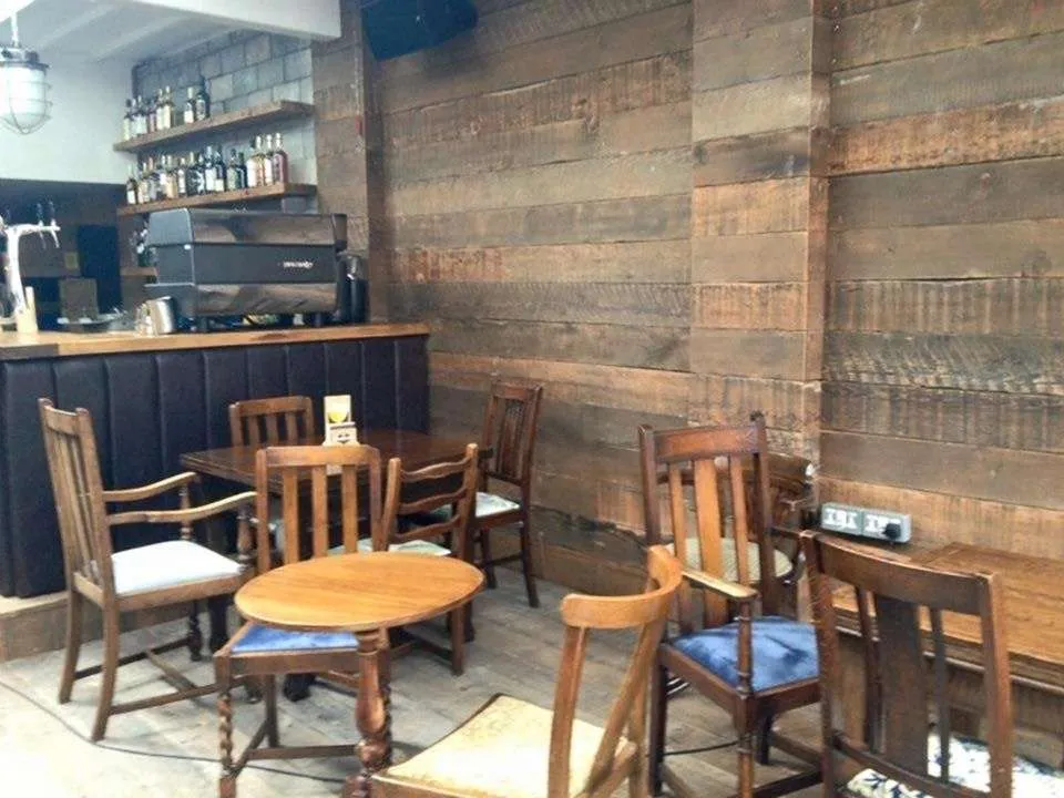 Reclaimed Wall Cladding in Bar