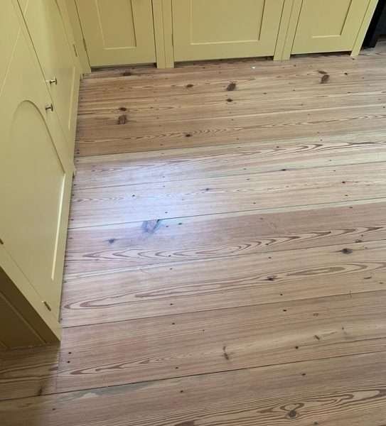 Reclaimed Pitch Pine Floorboards