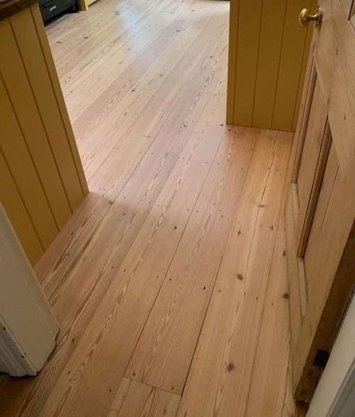 Reclaimed Pitch Pine Floorboards