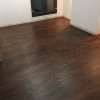 reclaimed pine flooring stained