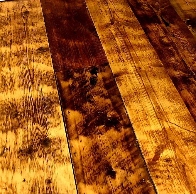 reclaimed Rustic Flooring - Oiled & Sealed