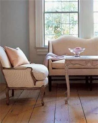 living room rustic