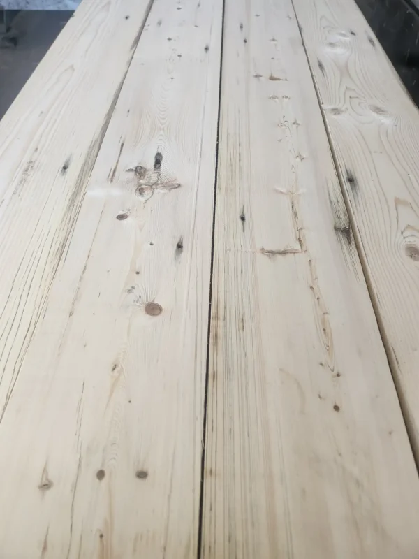 Light Reclaimed Edwardian Pine Floorboards