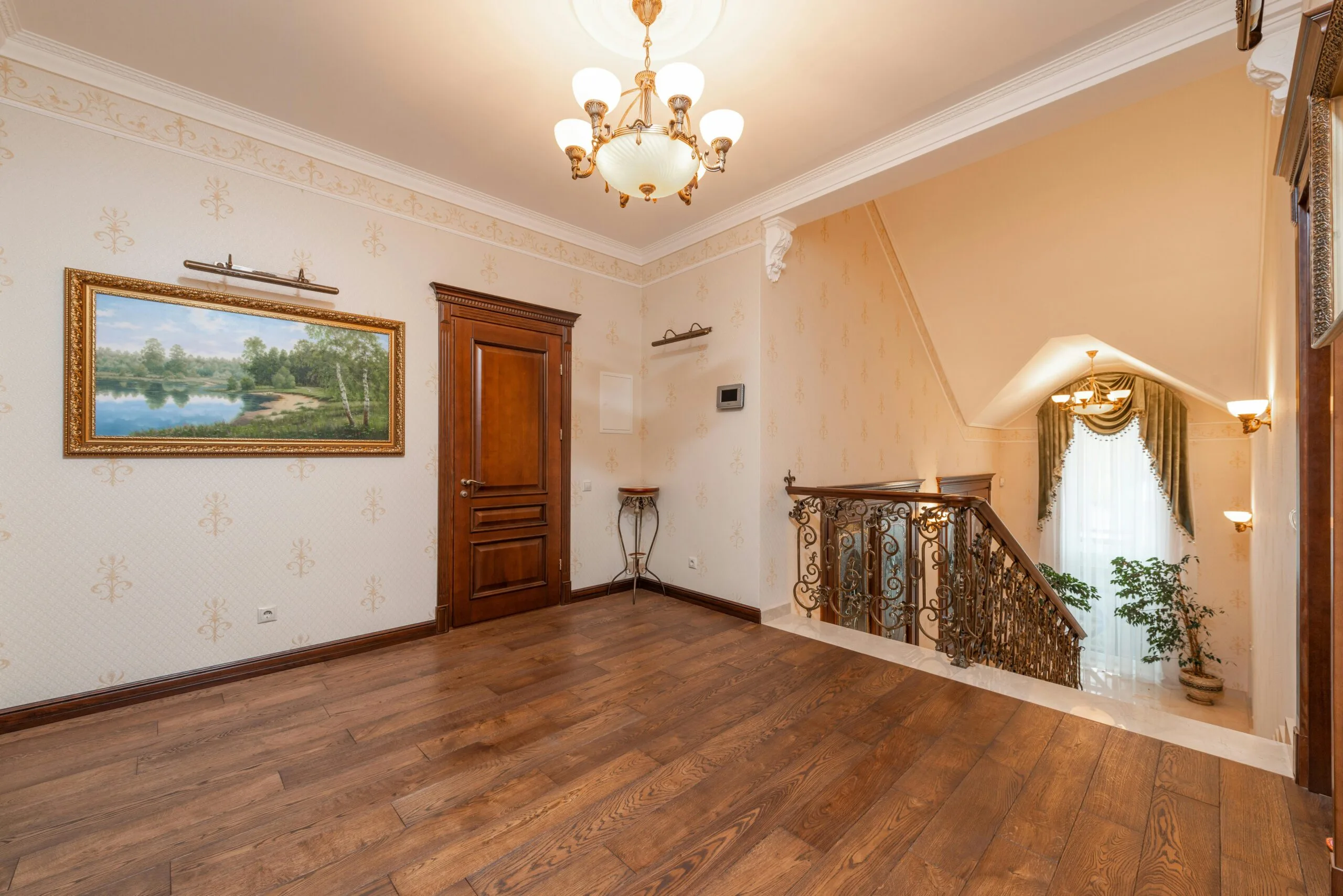 wood flooring in house